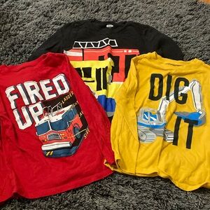 5T Old Navy Long Sleeve Shirt Bundle